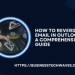 how to reverse email in outlook