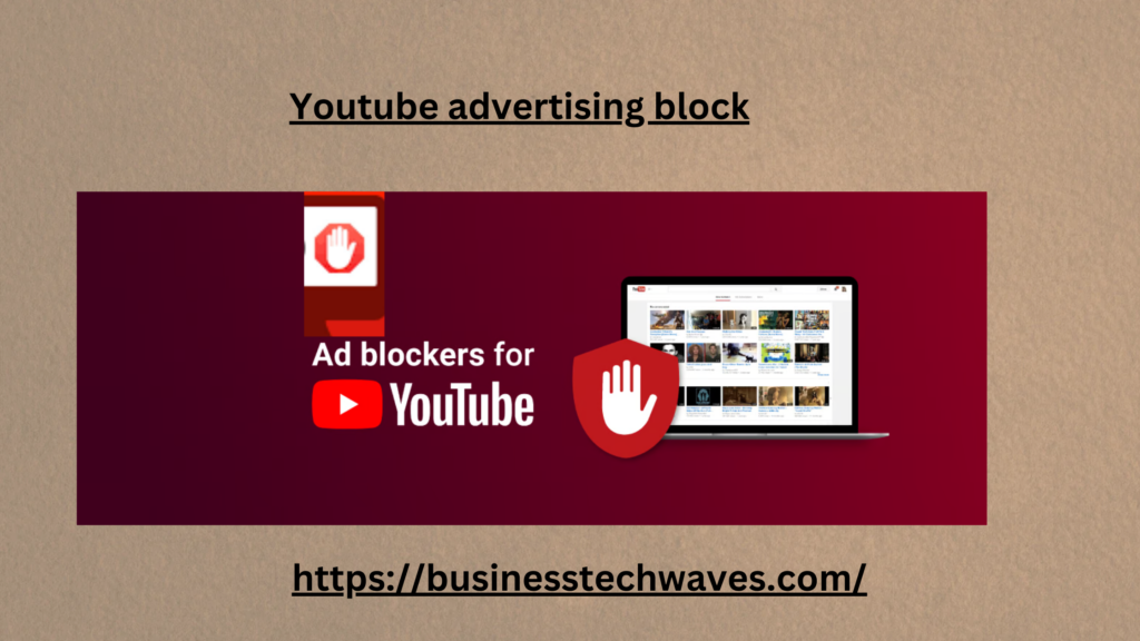 youtube advertising block